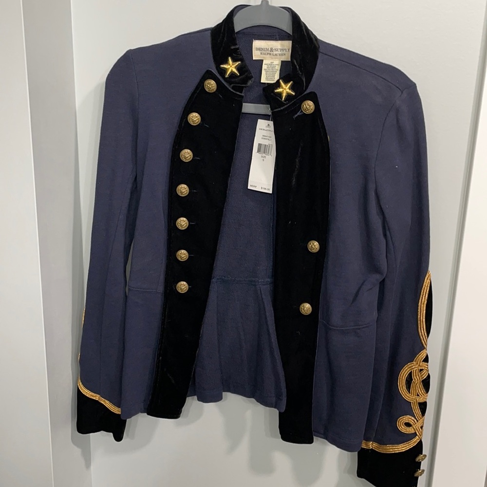 Ralph Lauren Denim & Supply military jacket, Small, NWT originally $198
